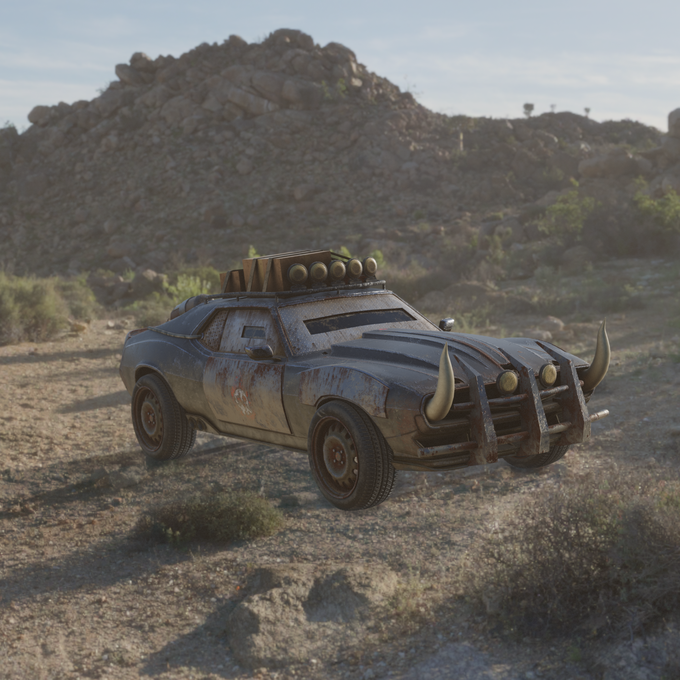 Mad Max Car – University Project